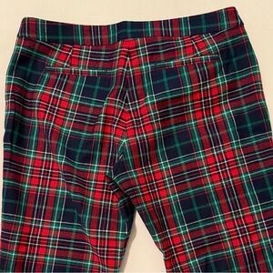 Vineyard Vines Red and Green Plaid Pants